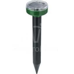 Отпугиватель 93 853 NMK-102 (отпугиватель кротов) IP44 на солнечной батарее зел./черн. NAVIGATOR 93853