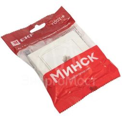 Розетка компьютерная 1-м СП Минск RJ45 бел. Basic EKF ERK01-035-10