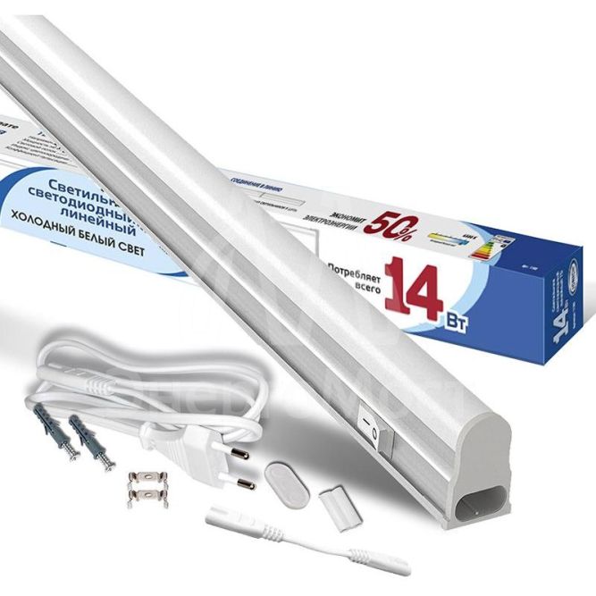 Светильник светодиодный ILED-COCB-СПБТ5-1200-14-1260-220-6.5-IP40 линейный IONICH 1195