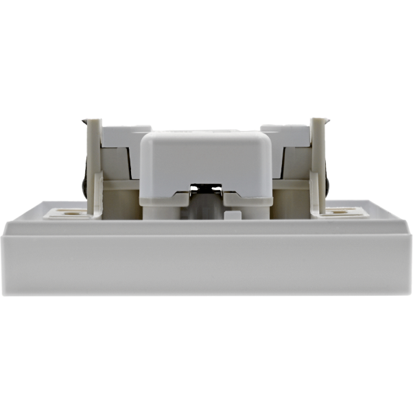 Розетка 2-м AtlasDesign 16А без заземл. в сборе бел. SchE ATN000120