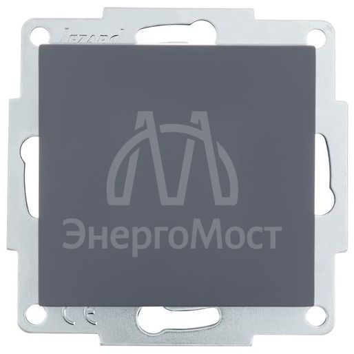 Выключатель 1-кл. СП Vesna механизм графит LEZARD 742-3488-100