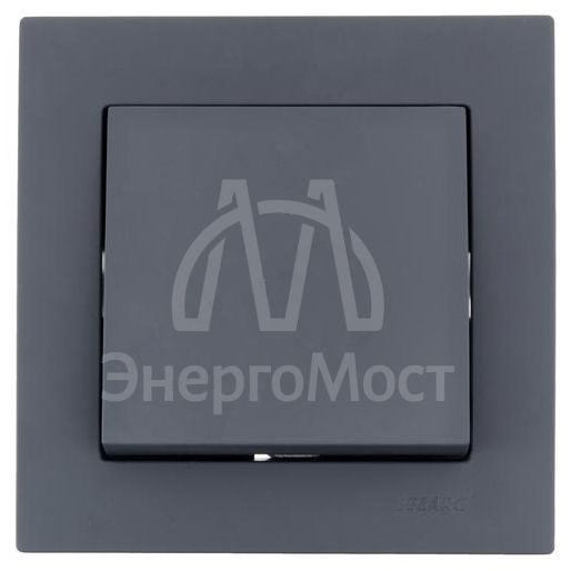 Выключатель 1-кл. СП Vesna механизм графит LEZARD 742-3488-100