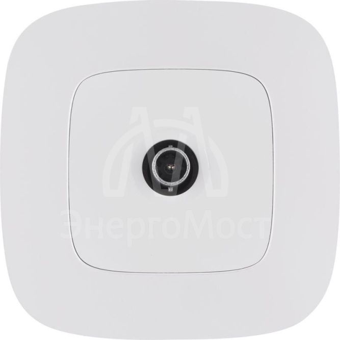 Розетка телевизионная TV 1-м Valena Allure 0-2400МГц с топологией &amp;quot;звезда&amp;quot; с лицев. панелью механизм бел. Leg 753751