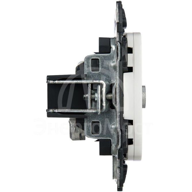 Розетка телевизионная TV 1-м Valena Allure 0-2400МГц с топологией &amp;quot;звезда&amp;quot; с лицев. панелью механизм бел. Leg 753751