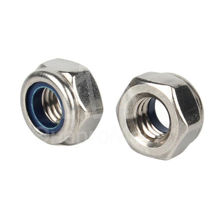 Гайка DIN985 самоконтрящаяся М5 оцинк. (уп.20шт) Tech-KREP 103030