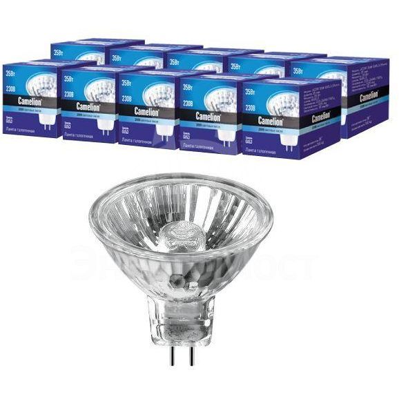 Лампа галогенная MINI JCDR (MR11) 35Вт 220В GX5.3 Camelion 7092