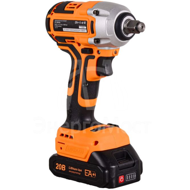 Гайковерт аккумуляторный Вихрь АГ-300/20Li