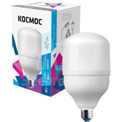 Лампа светодиодная HВтLED 40Вт 220В E27 4500К Космос LksmHWLED40WE2745