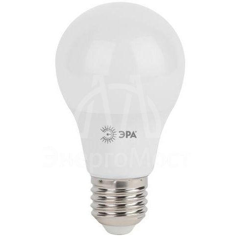 Лампа светодиодная A60-11w-827-E27 грушевидная 880лм ЭРА Б0017233/Б0030910