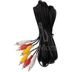 Шнур 3х3 RCA 5м REXANT 17-0205