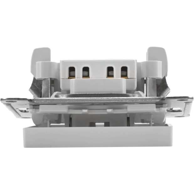 Механизм выключателя 1-кл. СП AtlasDesign 10А IP20 (сх. 1а) 10AX с подсветкой бел. SchE ATN000113