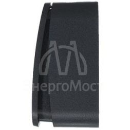 Выключатель 2-кл. ОП Blanca 10А IP20 (сх. 5) 250В с изолир. пластиной антрацит SchE BLNVA105016