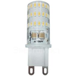 Лампа светодиодная PLED-G9 5Вт капсульная 2700К тепл. бел. G9 320лм 220-230В JazzWay 1032102B