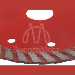 Диск алмазный отрезной Turbo 115x22.2мм Kranz KR-90-0120