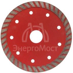 Диск алмазный отрезной Turbo 115x22.2мм Kranz KR-90-0120