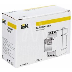 Таймер цифровой ТЭ15 16А 230В на DIN-рейку IEK MTA10-16
