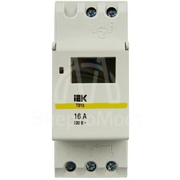 Таймер цифровой ТЭ15 16А 230В на DIN-рейку IEK MTA10-16