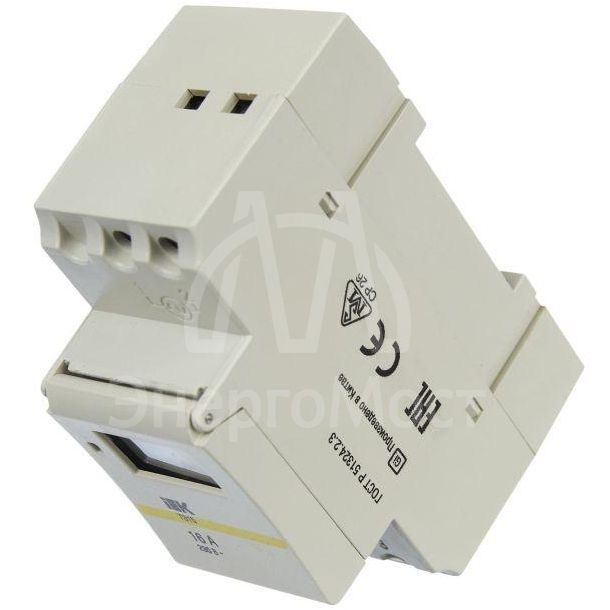 Таймер цифровой ТЭ15 16А 230В на DIN-рейку IEK MTA10-16