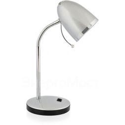 Светильник KD-308 C03 настол. база 230В 40Вт E27 серебр. Camelion 11478