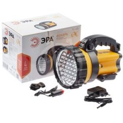 Фонарь-прожектор PA-603 АЛЬФА 36LED аккум. литий 3А.ч ЗУ 220В+12В (инд.упак.) ЭРА Б0031034