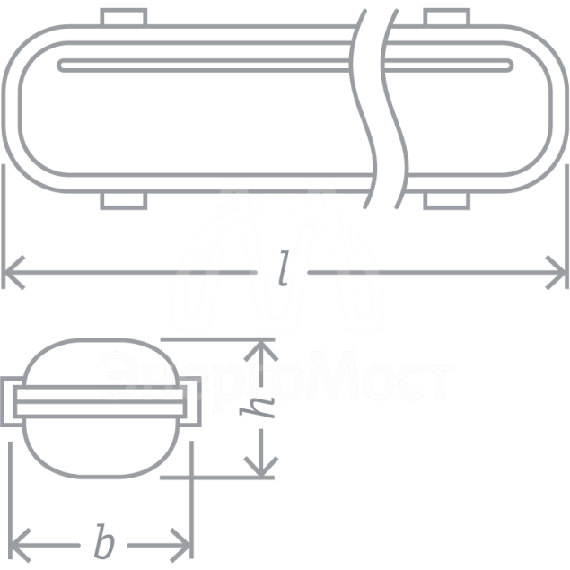 Светильник 61 086 DSP-04-1200-IP65-2хT8-G13 (Аналог ЛСП 2х36) без ламп Navigator 61086