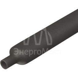Трубка термоусаживаемая самозатухающая 9/3мм черн. 3:1 DKC TN3PC30190BK
