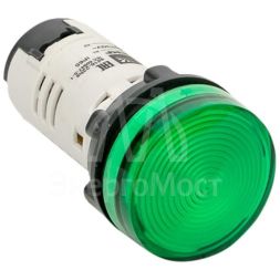 Матрица светодиодная AD16-22HS 230В AC IP65 зел. PROxima EKF ledm-ad16-g-65