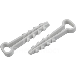 Дюбель-хомут 5-10мм для плоского кабеля NO-224-563 бел. (уп.10шт) Эра Б0066250