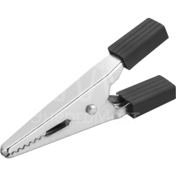 Зажим &amp;quot;крокодил&amp;quot; 5А 80 850 OAC-5A-52-B25 черн. ОНЛАЙТ 80850