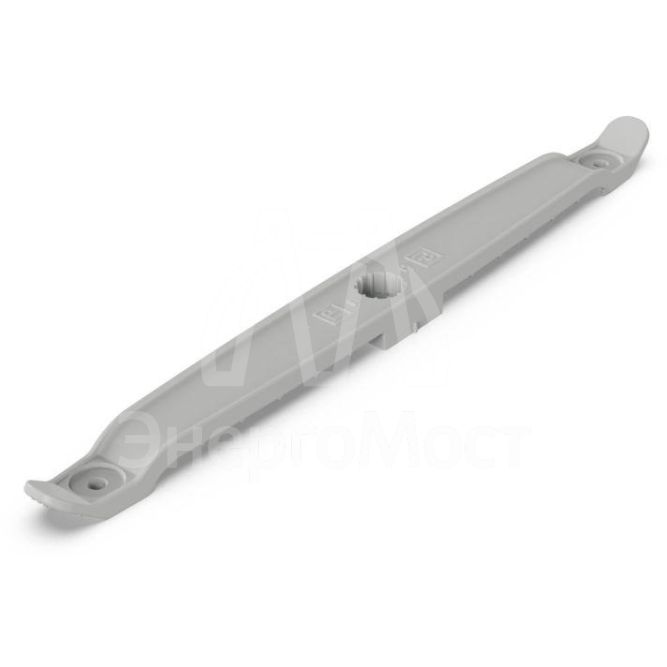 Держатель плоского кабеля двусторонний для прямого монтажа на 12 мест сер. (уп.20шт) Промрукав PR13.0444