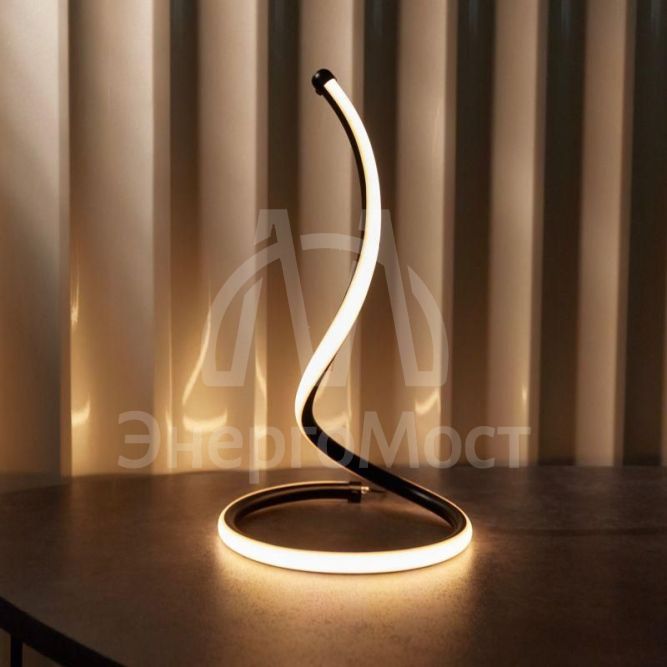 Светильник светодиодный декоративный Spiral Uno 2Вт 3000К 5В черн. Rexant 609-030