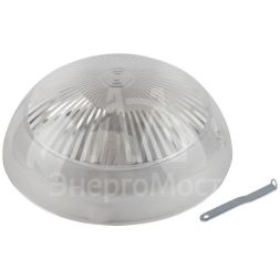 Светильник &amp;quot;Сириус&amp;quot; НБП 06-60-011 max 60Вт E27 IP54 D220 антивандальный прозр. ЭРА Б0048409