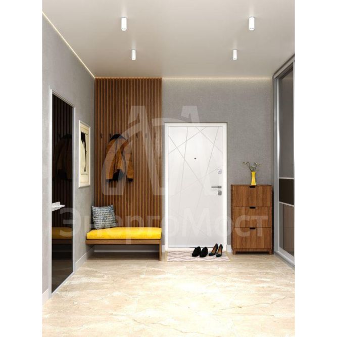 Светильник 4111 накладной поворотный GU10 бел./хром пласт. IEK LT-UPB0-4111-GU10-1-K23