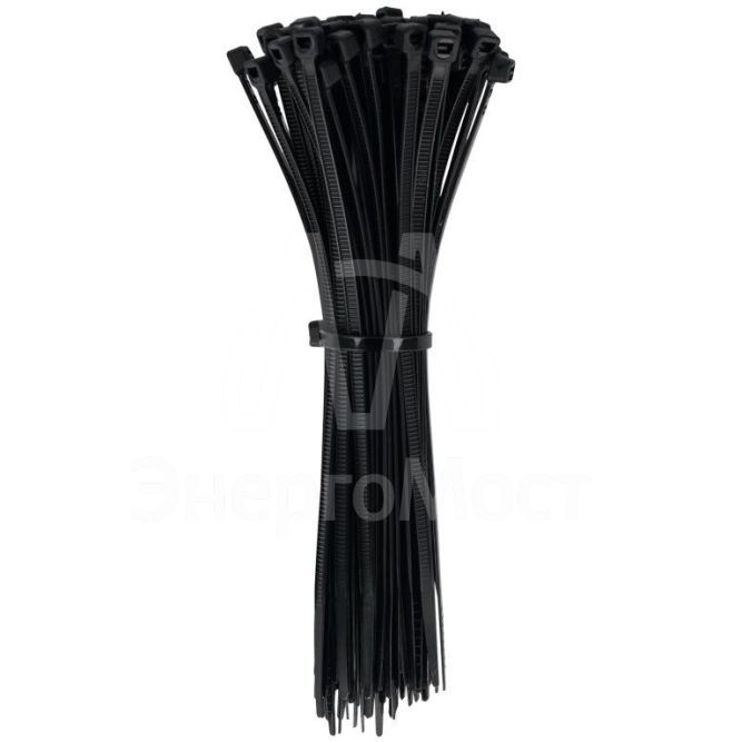 Хомут кабельный 3.6х150 нейл. черн. (уп.100шт) IEK UHH32-D036-150-100