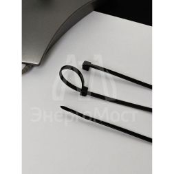 Хомут кабельный 3.6х150 нейл. черн. (уп.100шт) IEK UHH32-D036-150-100