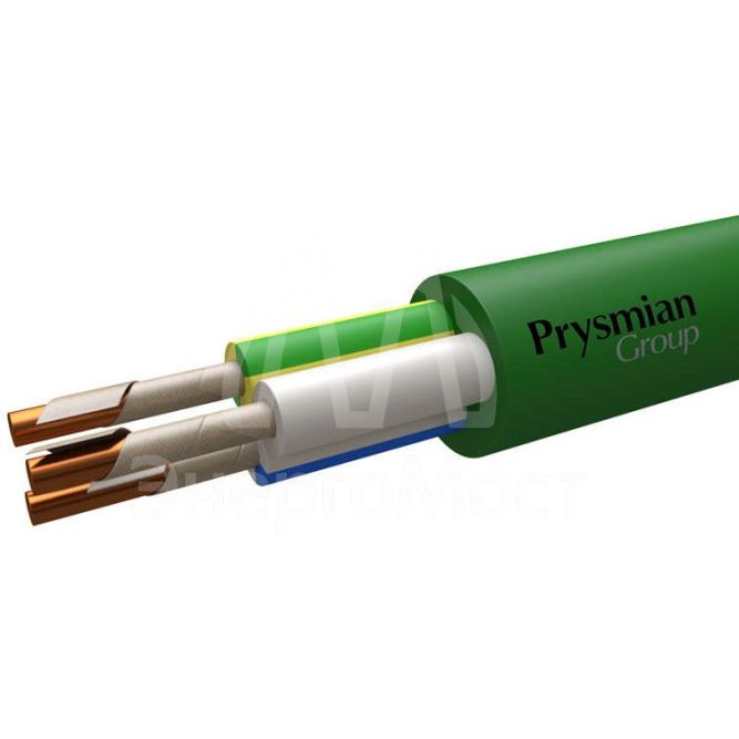 Кабель ППГнг(А)-FRHF 3х2.5 З 1кВ (м) РЭК-PRYSMIAN 1903050806