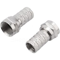 Разъем F RG-6 &amp;quot;AB&amp;quot; (03-008C) (уп.100шт) PROCONNECT 05-4003-4