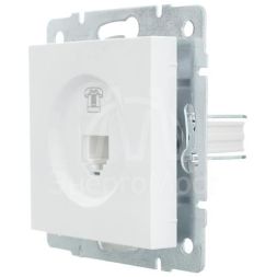 Розетка телефонная СП Vesna евро стандарт механизм бел. LEZARD 742-0288-137