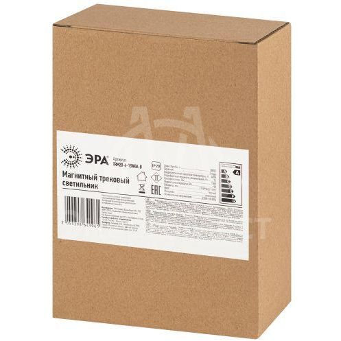 Светильник светодиодный трековый TRM20-6-15W4K-B 15Вт 4000К направлен. свет для магнитн. системы NOVA 48В черн. Эра Б0054825