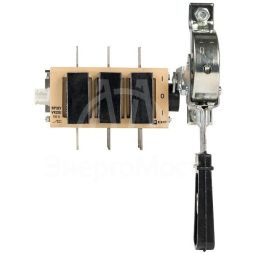 Выключатель-разъединитель ВР32У-31A71240-R 100А 2 напр. с дугогасит. камерами с передней смещенной рукояткой MAXima EKF uvr32-31a71240-r