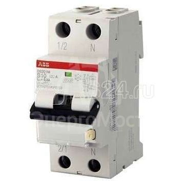 Выключатель автоматический дифференциального тока DS201 L C25 AC30 25А 30мА ABB 2CSR245080R1254