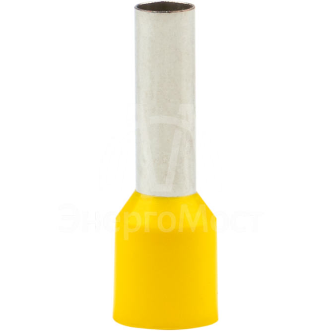 Наконечник штыревой втулочный изол. НШвИ 6.0-12 (уп.50шт) EKF nhvi-6.0-12