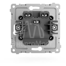 Выключатель 2-кл. СП Pixel 10А IP20 с индикатором механизм карбон TOKOV ELECTRIC TKE-PX-V2I-C14