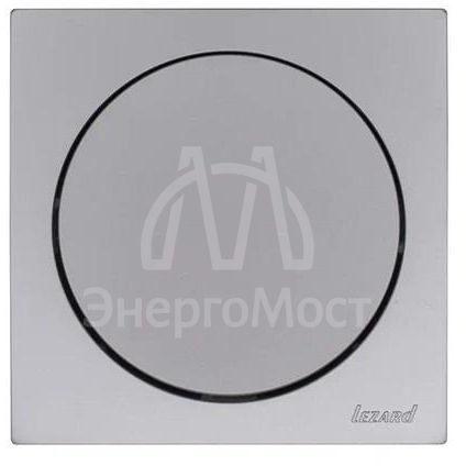 Выключатель 1-кл. СП OSEN 10А IP20 механизм сер. матов. LEZARD 743-7488-100