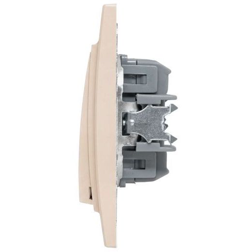 Выключатель 1-кл. СП Минск 10А IP20 с индикатором беж. EKF ERV10-121-20