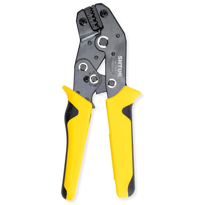 Пресс-клещи ПК-19+ матрица профиль трапеция 0.25-6.0кв.мм (03202) SHTOK 376185