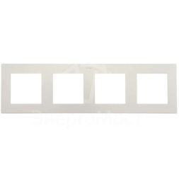 Рамка 4-м Simon24 алюм. 2400640-033