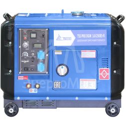 Дизельный сварочный генератор в кожухе TSS PRO DGW 3.0/250ES-R