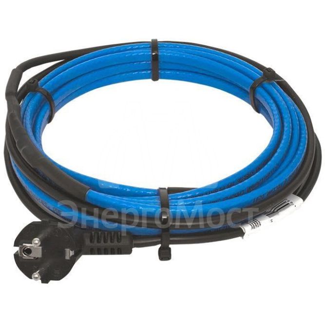 Кабель нагревательный саморег. 15Вт/м для обогрева трубопроводов StopFrost Inside 1м EKF SFI-15-1