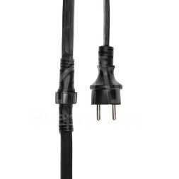 Гирлянда уличная &amp;quot;Лофт&amp;quot; 20 матов. ламп х 5LED влагостойкая IP44 провод черн. каучук Neon-Night 331-356